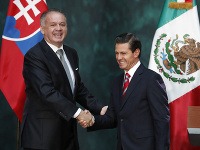 Andrej Kiska, Enrique Peňa Nieto Andrej Kiska, Enrique Peňa Nieto