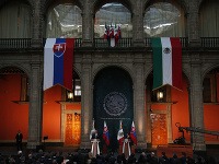 Andrej Kiska a mexický prezident Enrique Peňa Nieto