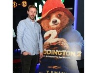 Marek Fašiang na slávnostnej premiére filmu Paddington 2.