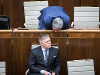 Robert Fico a Béla Bugár Robert Fico a Béla Bugár