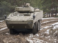 Obrnené vozidlo Patria BOV 8x8