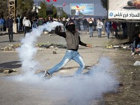 Zúrivé protesty Palestínčanov.