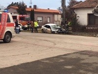 Nehoda v obci Hrubá Borša