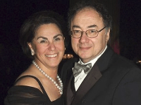 Barry Sherman s manželkou Honey Barry Sherman s manželkou Honey