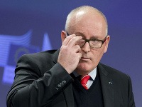 Prvý podpredseda Európskej komisie Frans Timmermans. Prvý podpredseda Európskej komisie Frans Timmermans.