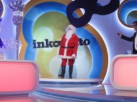 Helena Krajčiová do Inkognita prišla v kostýme Deda Mráza.