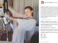 Kristen Bell zverejnila na instagrame aj fotky z pôrodnice. 