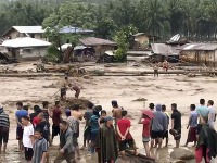 Tropická búrka Tembin na Filipínach