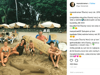 Maroš Kramár vyvracia fámy o rozvode idylickou fotkou z dovolenky na Kostarike.
