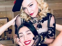 Madonna s dcérou Lourdes. 
