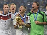 Bastian Schweinsteiger sa raduje z titulu majstra sveta