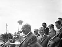 Na snímke generálny tajomník KSČ Gustáv Husák Na snímke generálny tajomník KSČ Gustáv Husák