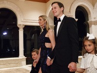 Ivanka Trumpová s maželom Jaredom Kushnerom a deťmi