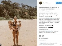 Jordyn so svojimi ratolesťami Jordyn so svojimi ratolesťami