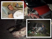 Policajt sa zotavuje po tom, čo chcel na diaľnici pomôcť Policajt sa zotavuje po tom, čo chcel na diaľnici pomôcť