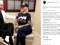 Amber Rose zverejnila na instagrame video zo stretnutia s plastickým chirurgom. 