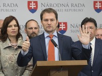 Predseda OĽaNO Igor Matovič, členovia OĽaNO Ján Budaj, Veronika Remišová a Jozef Viskupič Predseda OĽaNO Igor Matovič, členovia OĽaNO Ján Budaj, Veronika Remišová a Jozef Viskupič