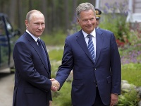 Vladimir Putin a Sauli Niinistö