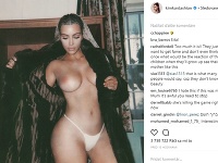 Kim Kardashian bez hanby ukázala nahý prsník.