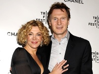 Liam Neeson a Natasha Richardson tvorili sympatický pár. 