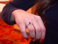 Kristína Greppelová sa nám pochválila aj zásnubným prsteňom.