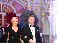 Gabriela Drobová s partnerom Karolom Rumanom.