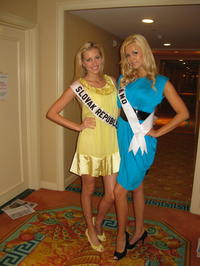 Denisa Mendrejová s Miss Poľsko.