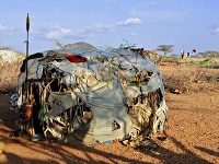 Tradičný dom miestneho strážcu maňaty = dediny
