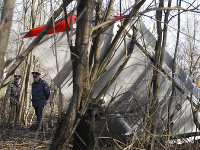 Trosky lietadla, v ktorom zahynul Lech Kaczynski