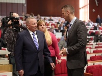Rudolf Schuster a Richard Raši Rudolf Schuster a Richard Raši