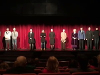 Herci z Činohry SND si uctili pamiatku Jána Kuciaka a Martiny Kušnírovej.