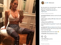 Jennifer Lopez je sexi aj v cvičebnom úbore. 
