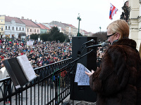 Protest v Prešove