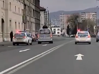 Policajná naháňačka v Košiciach Policajná naháňačka v Košiciach