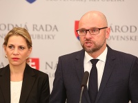 Jana Kiššová a Richard Sulík Jana Kiššová a Richard Sulík