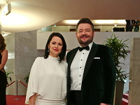 Michal Hudák s priateľkou Denisou