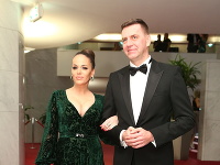 Karin Haydu s bývalým partnerom Rastislavom Podhorcom. 