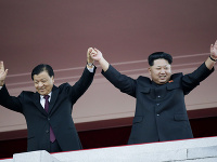 Kim Čong-un a Xi Jinping