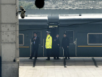 Kim Čong-un pricestoval do Pekingu na špeciálnom vlaku.