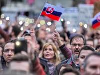 Protest Za slušné Slovensko Protest Za slušné Slovensko