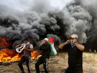 Protesty v Gaze