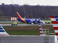 Lietadlo Southwest Airlines, ktoré muselo núdzovo pristáť