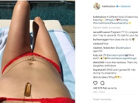 Kate Hudson sa na instagrame pochválila fotkou guľatého bruška. 