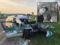 Policajt Miroslav zomrel pri tragickej nehode pri Galante. Policajt Miroslav zomrel pri tragickej nehode pri Galante.