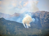 Vo Vysokých Tatrách vypukol požiar.