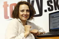 Zuzana Mauréry na online rozhovore v topkách.