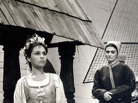 Emília Vášáryová v inscenácii Kubo (1965)