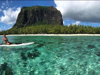 Alexandra Orviská pridala takúto fotku z ostrova Maurícius.