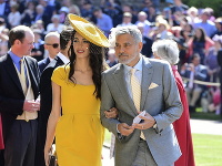 Geroge Clooney s manželkou Amal