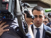 Líder talianskeho hnutia Piatich hviezd (M5S) Luigi Di Maio Líder talianskeho hnutia Piatich hviezd (M5S) Luigi Di Maio
